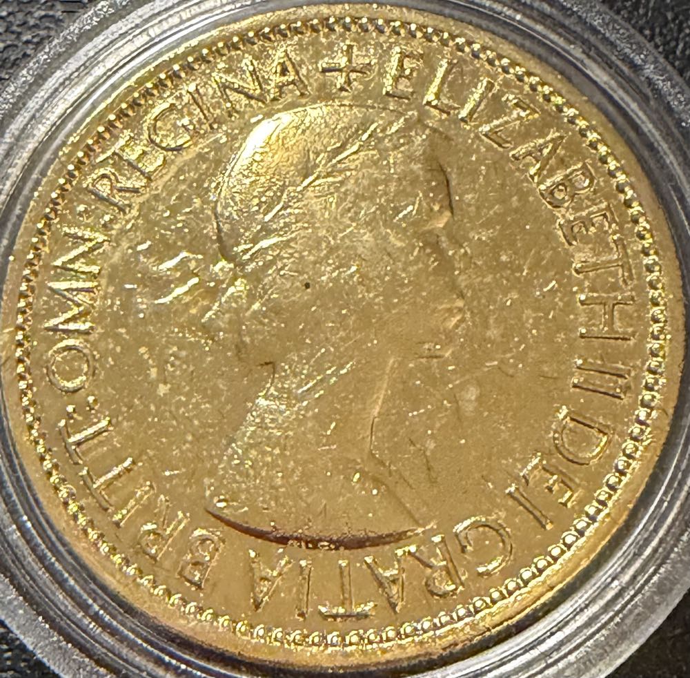 1953 Elizabeth II Two Shillings  coin collectible - Main Image 2