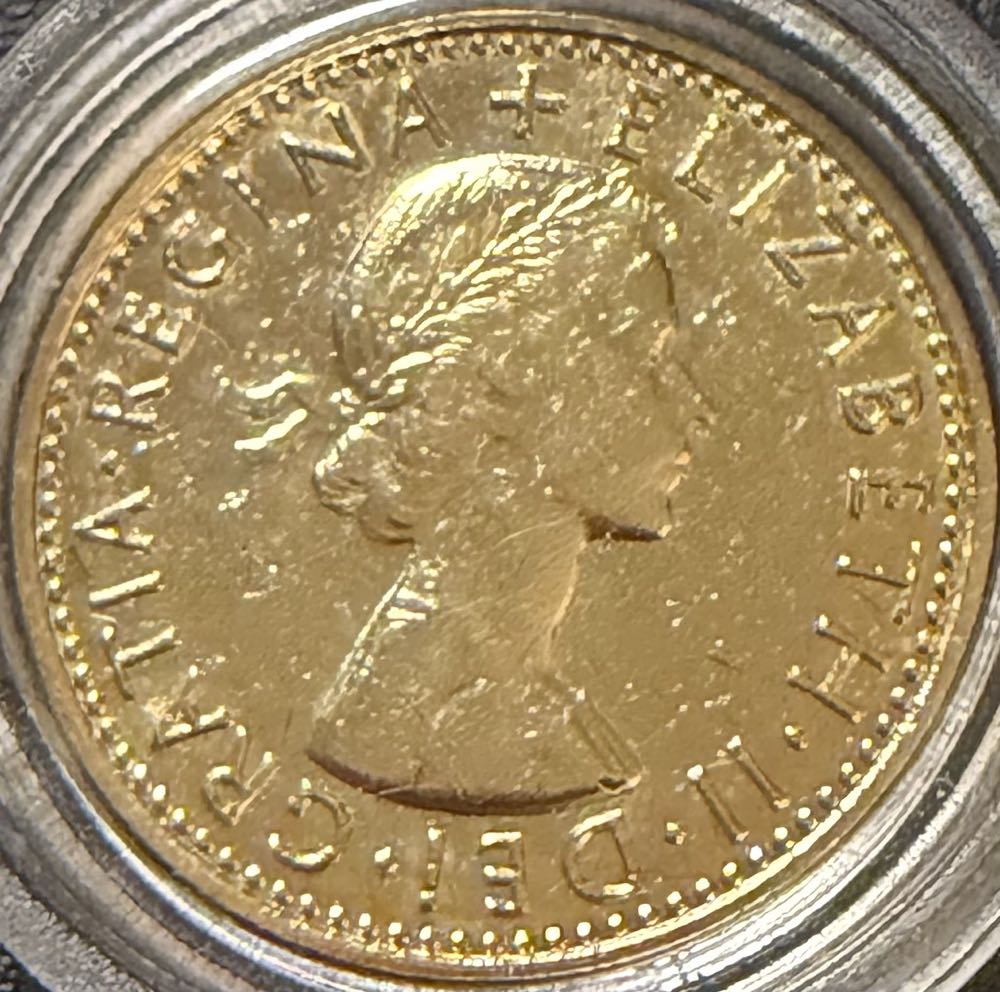 1966 Elizabeth II Six Pence  coin collectible - Main Image 2