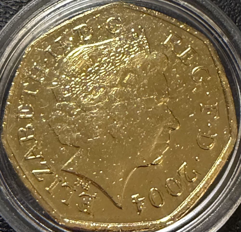 2004 Britannia 50p  coin collectible - Main Image 2