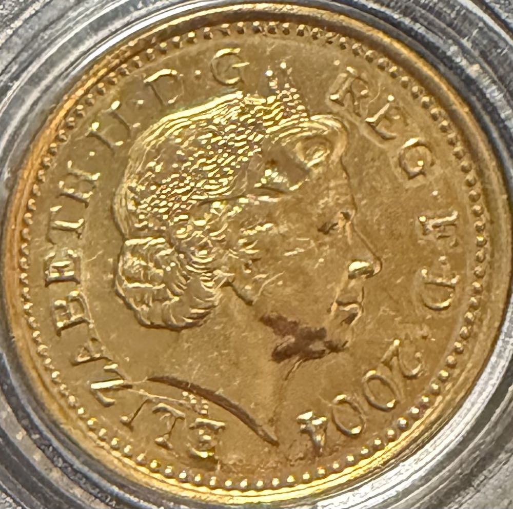 2004 Scottish Thistle 5p  coin collectible - Main Image 2