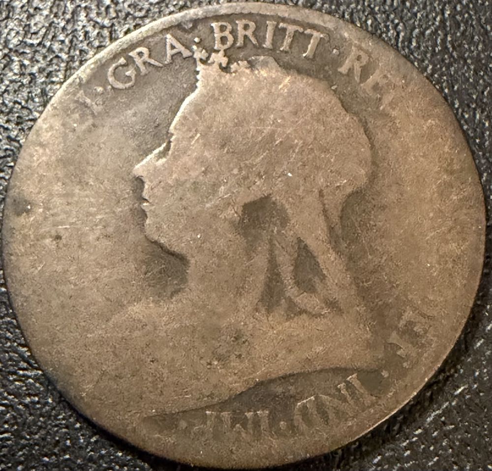 1896 Victoria Half Penny  coin collectible - Main Image 2