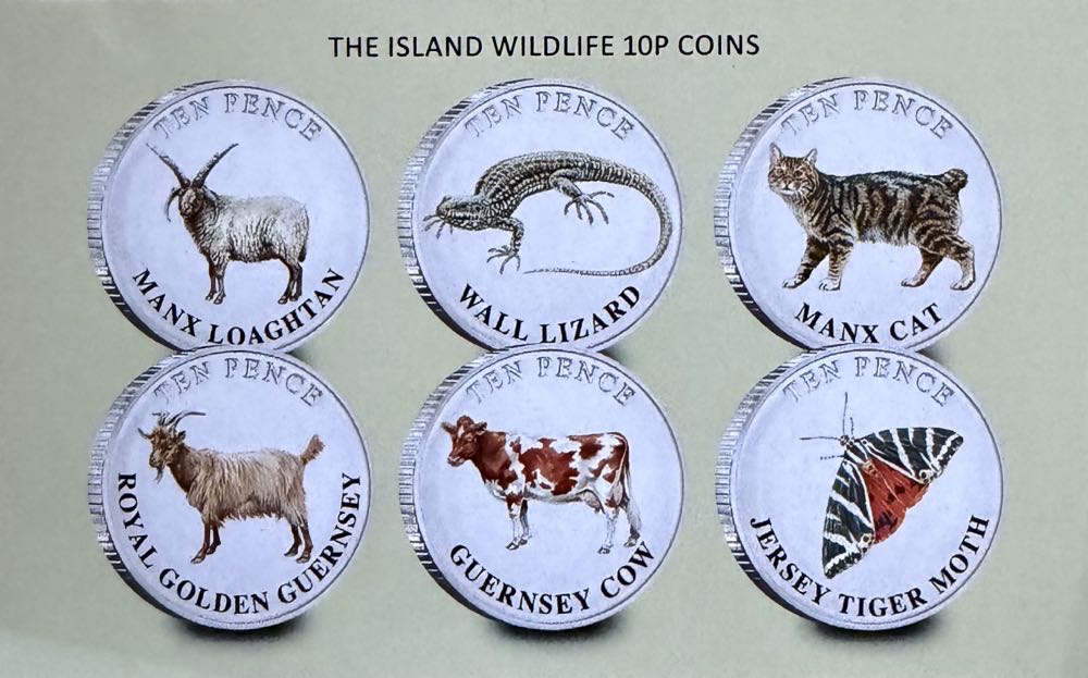 1996 Guernsey Cow 2p  coin collectible - Main Image 3
