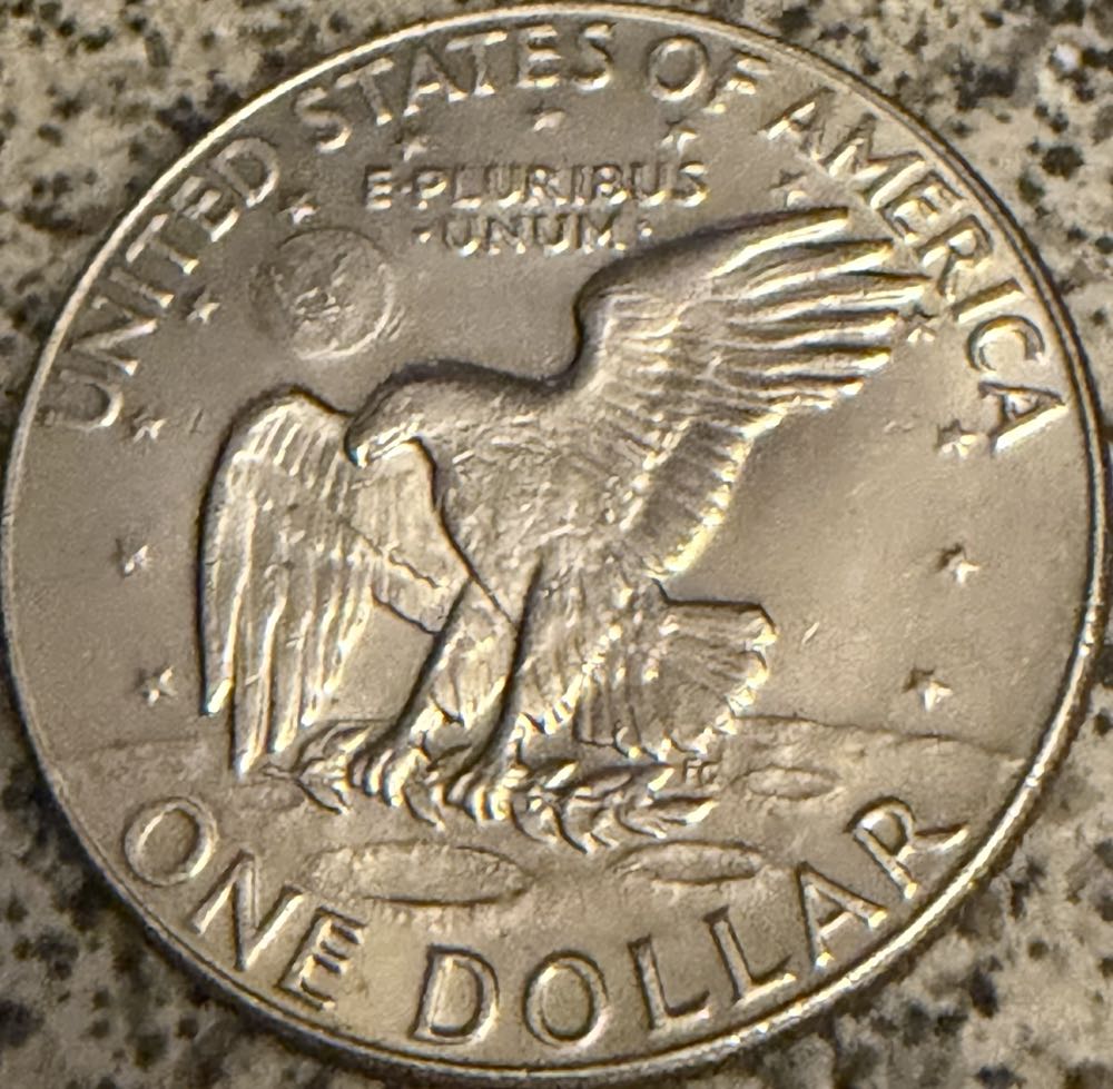 1978 Eisenhower Dollar D  coin collectible - Main Image 2