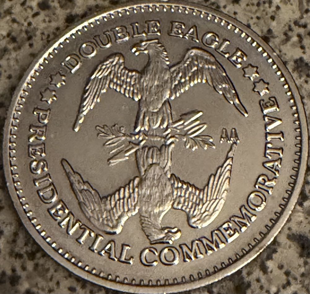 1984 Ronald Regan Double Eagle  coin collectible - Main Image 2