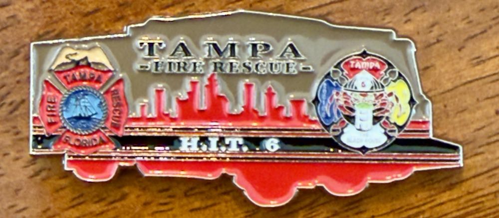 Tampa HAZ MAT 6  coin collectible - Main Image 2