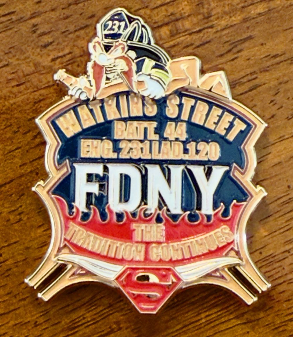 FDNY E231 / L120 / B44  coin collectible - Main Image 2