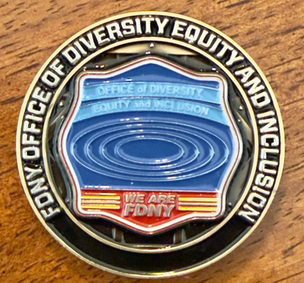 FDNY DEI  coin collectible - Main Image 2