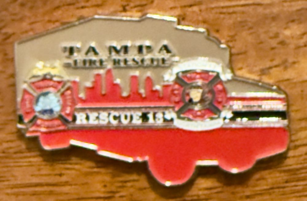 Tampa Rescue 13  coin collectible - Main Image 2