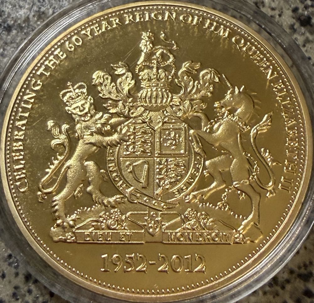 Diamond Jubilee Medal  coin collectible - Main Image 2
