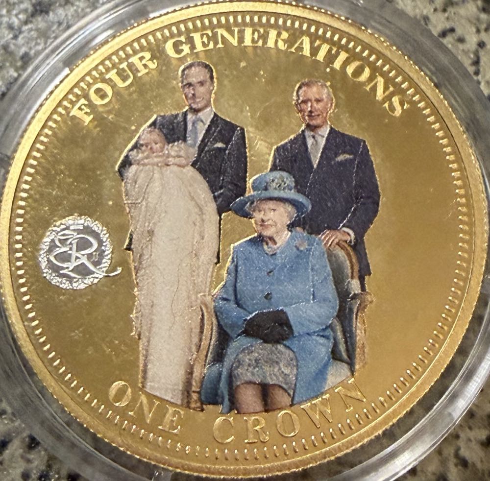 Tyranitar Gold Plastic Coin