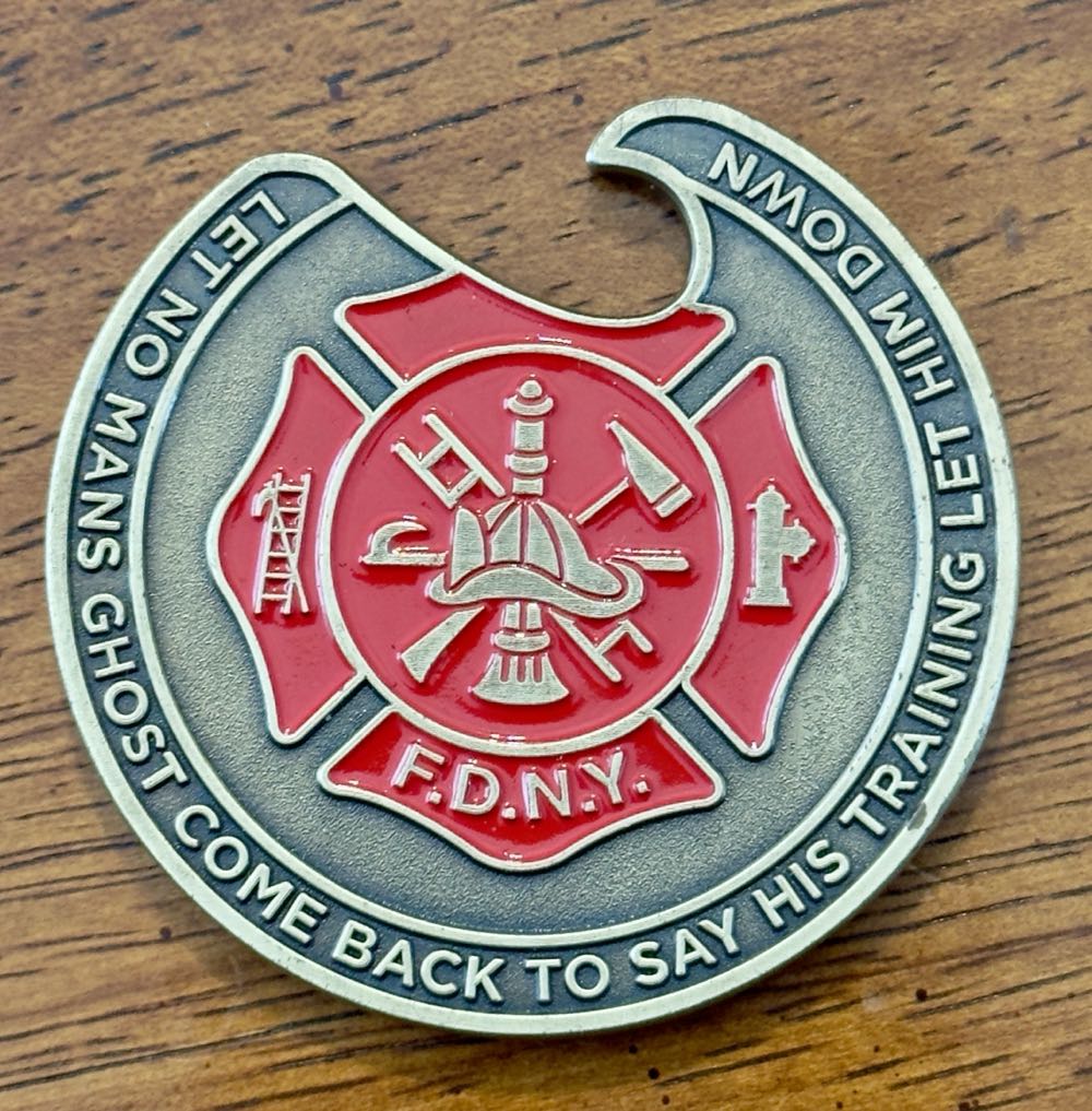 FDNY Probie Class 2-2016  coin collectible - Main Image 2
