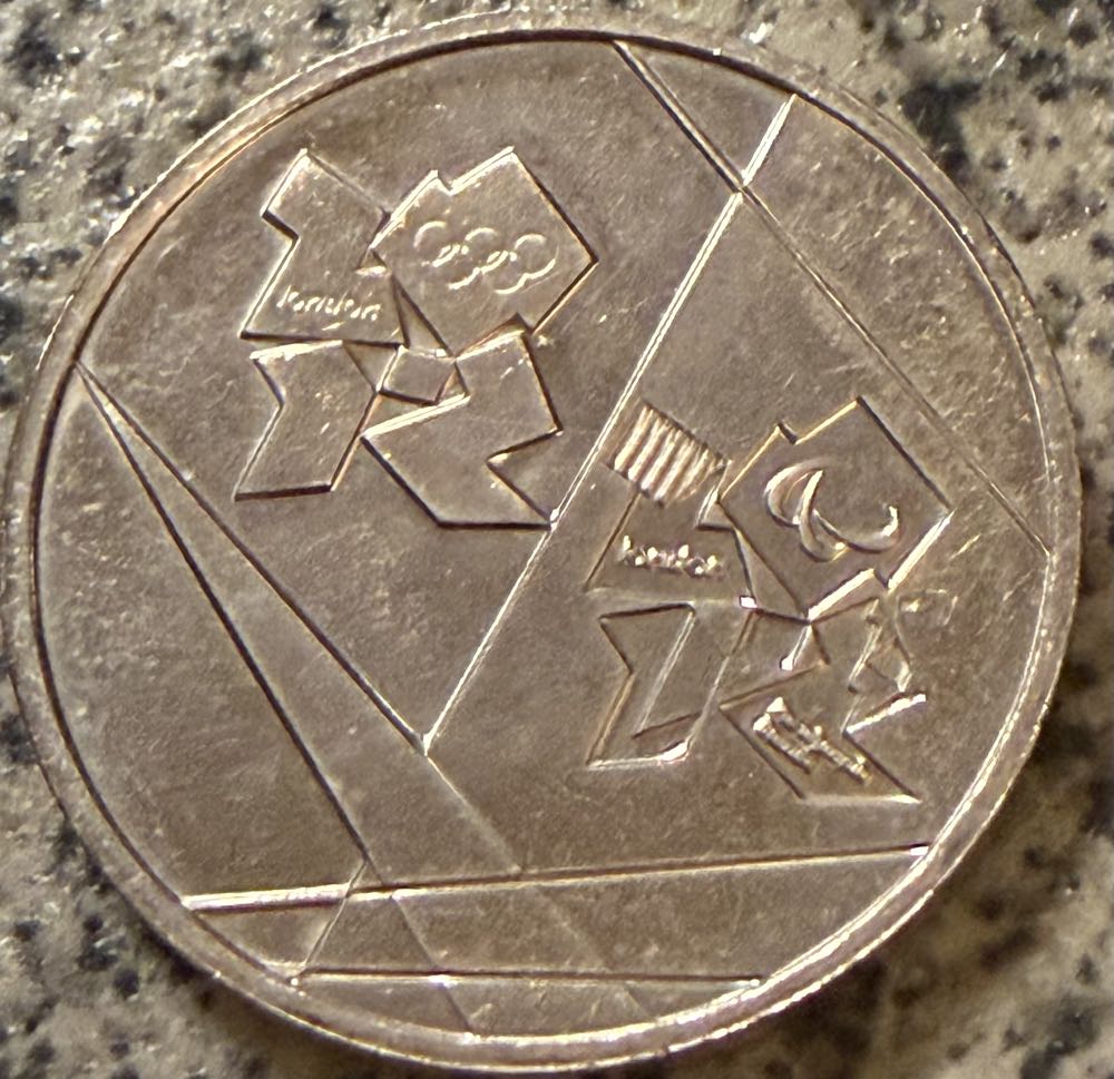 London Olympics Medal  coin collectible - Main Image 2