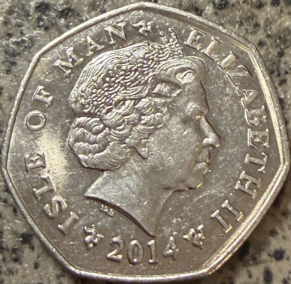 2014 Milner’s Tower 50p  coin collectible - Main Image 2