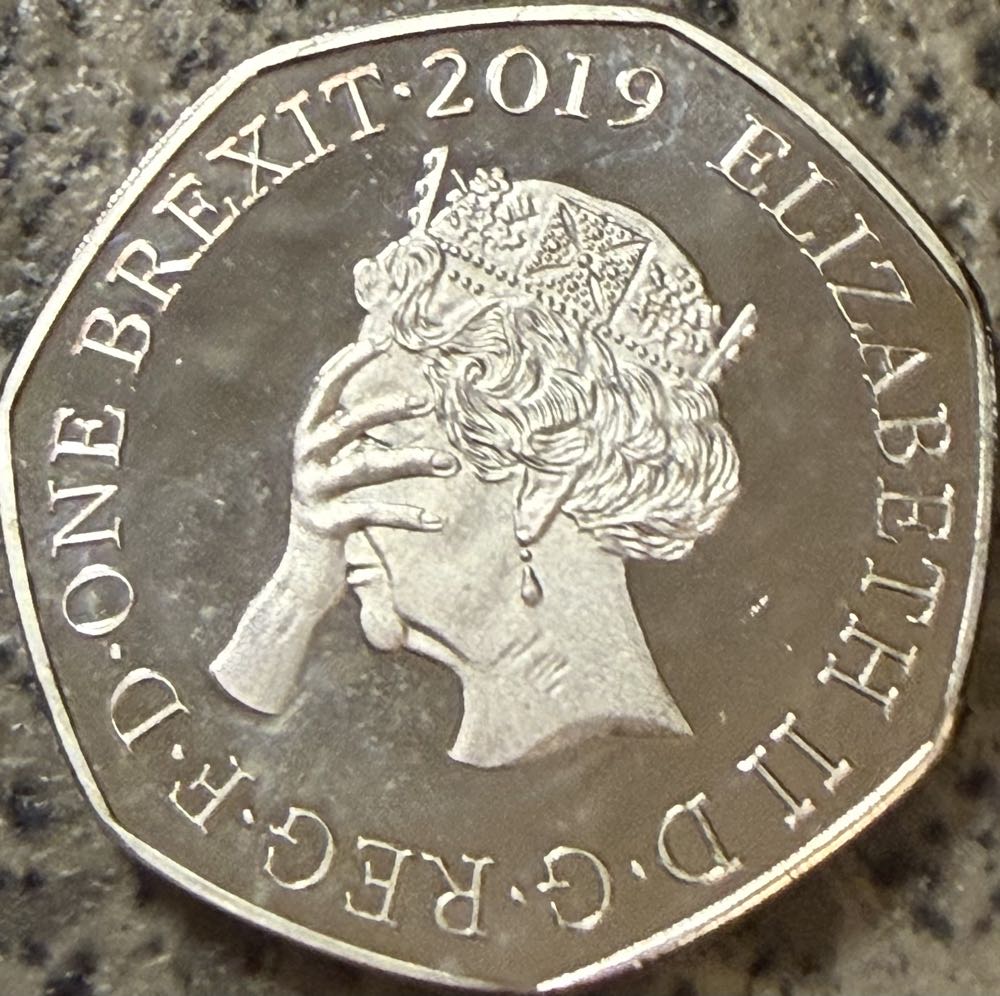 Brexit Joke Coin  coin collectible - Main Image 2
