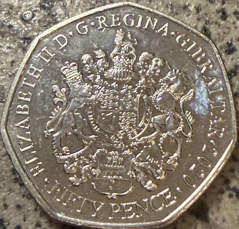 2020 Covid 19 50p  coin collectible - Main Image 2