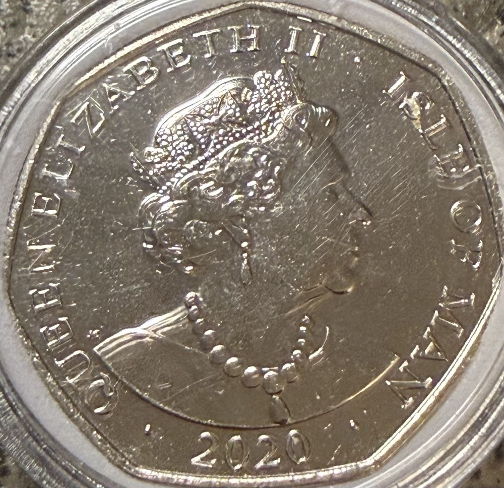 2020 Podgy Pig 50p  coin collectible - Main Image 2