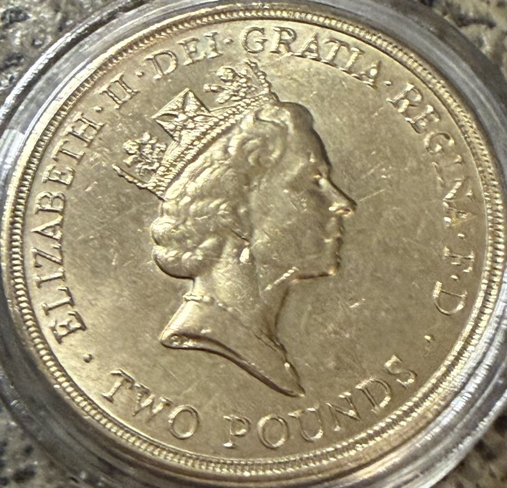 1986 Commonwealth Games £2  coin collectible - Main Image 2