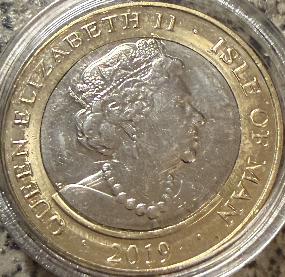 2019 Steve Hislop £2  coin collectible - Main Image 2