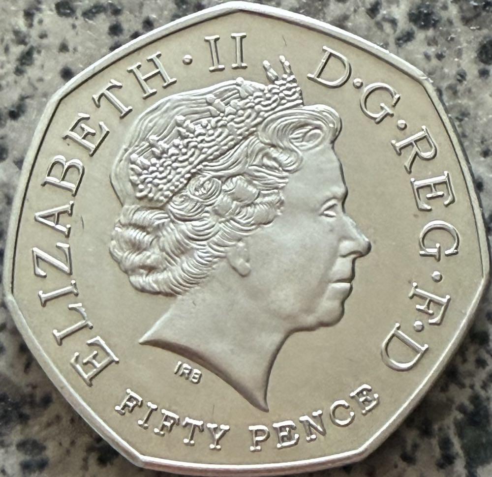 2009 Kew Gardens Replica 50p  coin collectible - Main Image 2