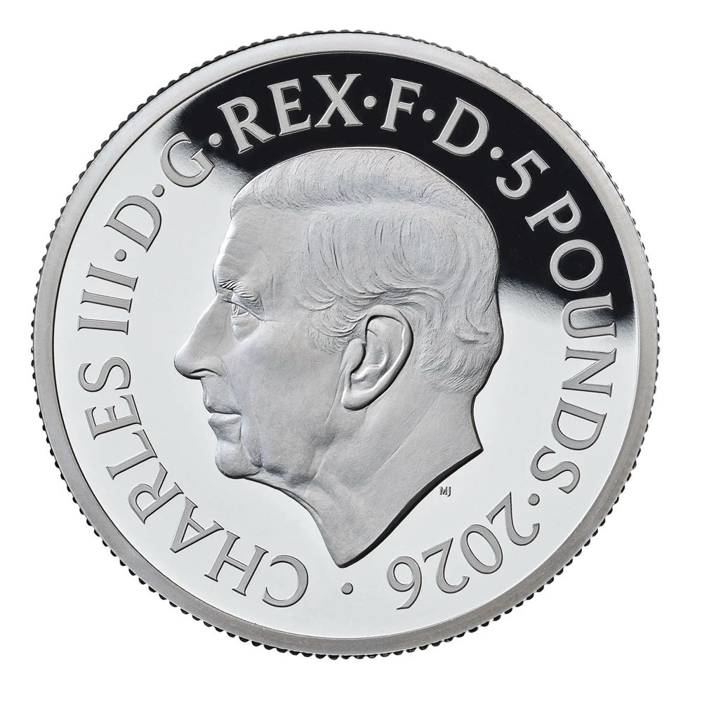 Britannia £5 Silver Proof  coin collectible - Main Image 2