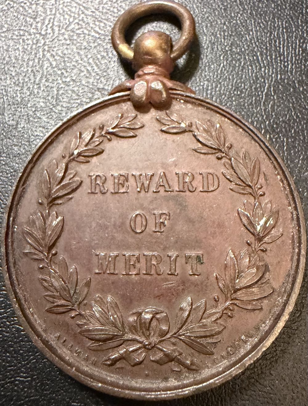 1902 Basingsoke School Board Medal  coin collectible - Main Image 2