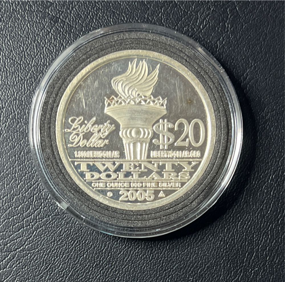 2005 NORFED $20 Silver Coin  coin collectible - Main Image 2