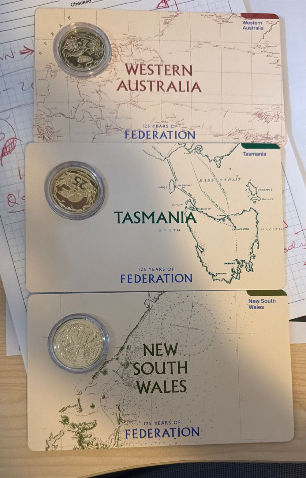 125 years Of Federation 2026 Seven-coin Collection  coin collectible [Barcode 9314688120389] - Main Image 6