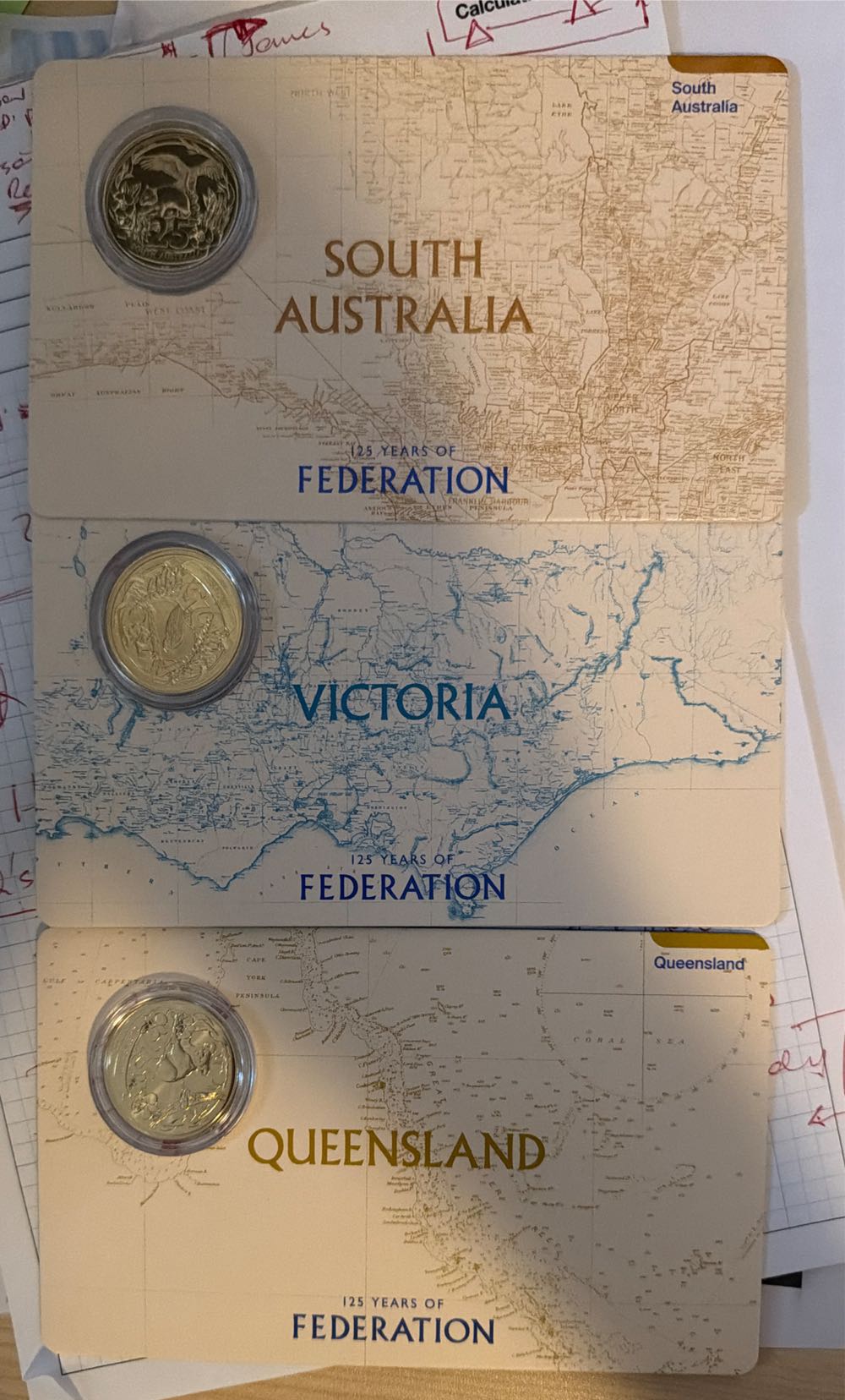 125 years Of Federation 2026 Seven-coin Collection  coin collectible [Barcode 9314688120389] - Main Image 8