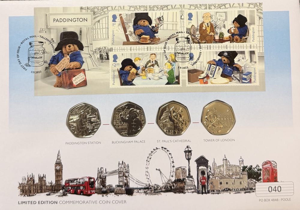 2019 Paddington At The Tower 50p (4)  coin collectible - Main Image 3