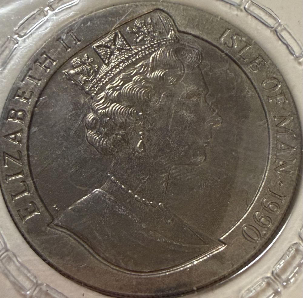 1990 Penny Black 1840-1990 Crown  coin collectible - Main Image 2