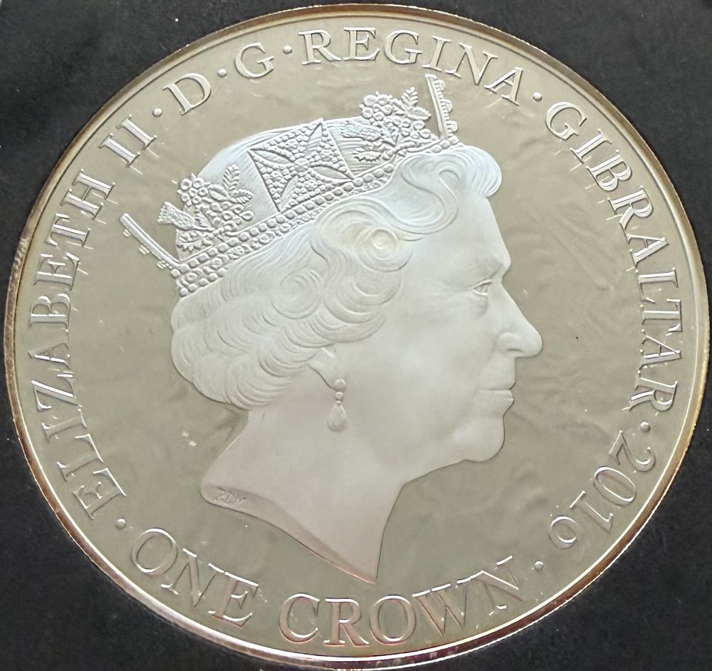 2016 Flowers Of The Nation Crown 1oz  coin collectible - Main Image 2