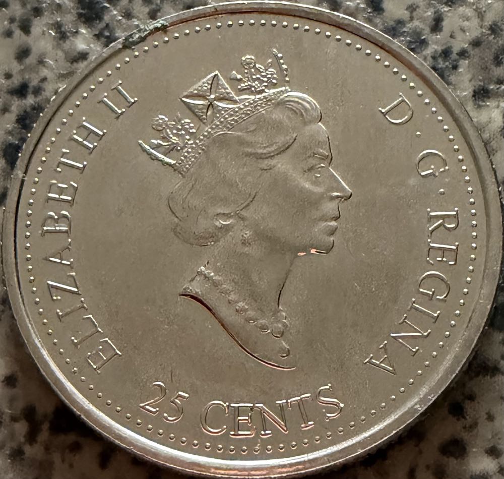 1999 A Country Unfolds 25c  coin collectible - Main Image 2