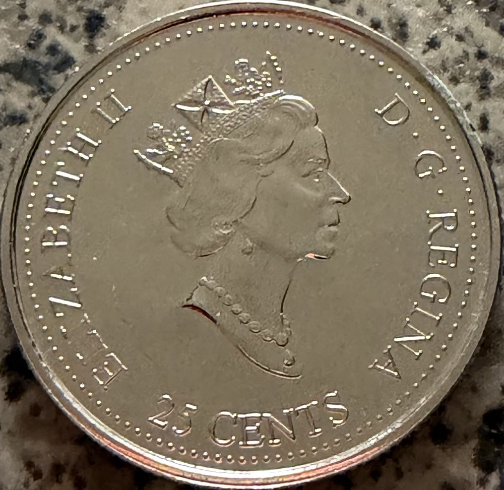 1999 From Coast To Coast 25c  coin collectible - Main Image 2