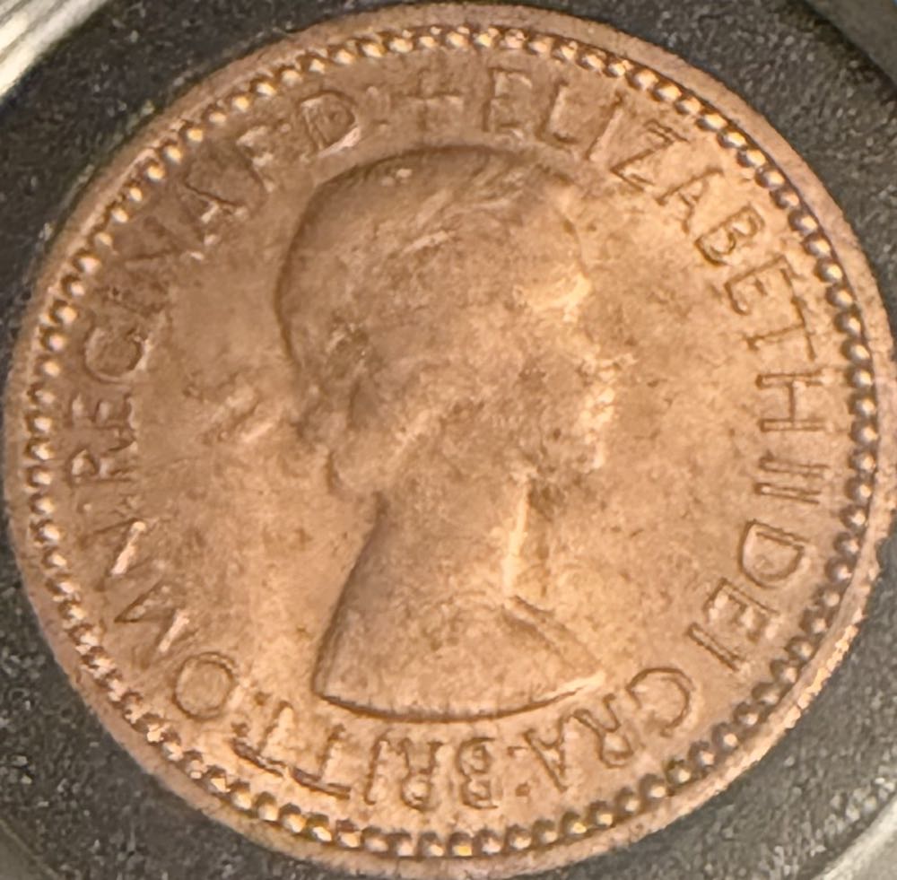 1953 Elizabeth II Farthing  coin collectible - Main Image 2