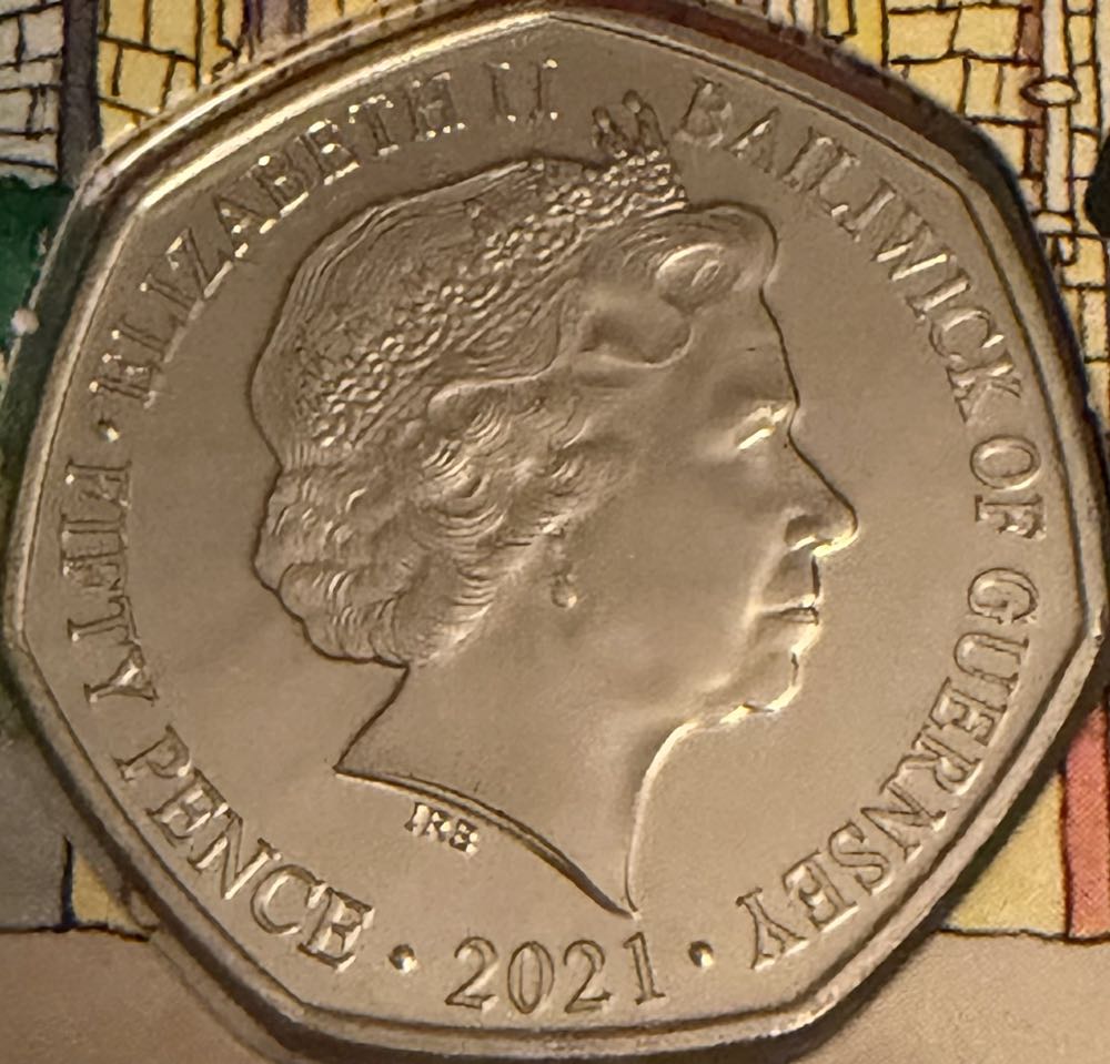 2021 Mr Benn - The Cook 50p  coin collectible - Main Image 2