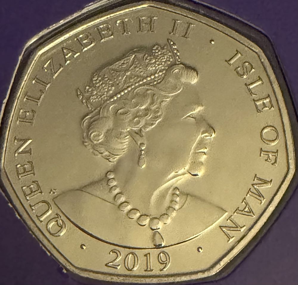 2019 Peter Pan - Second To The Right 50p  coin collectible - Main Image 2