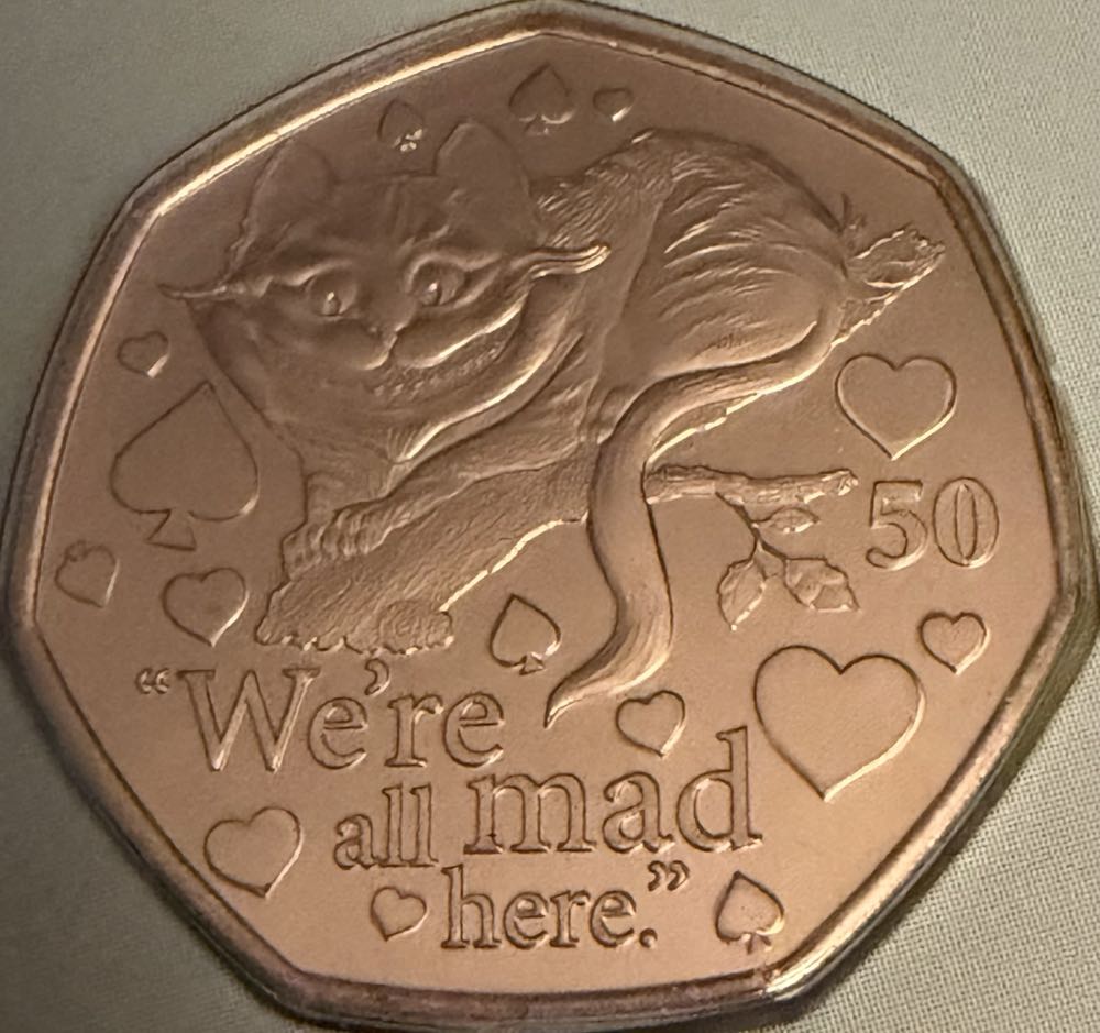 2018 The Tailor Of Gloucester 50p