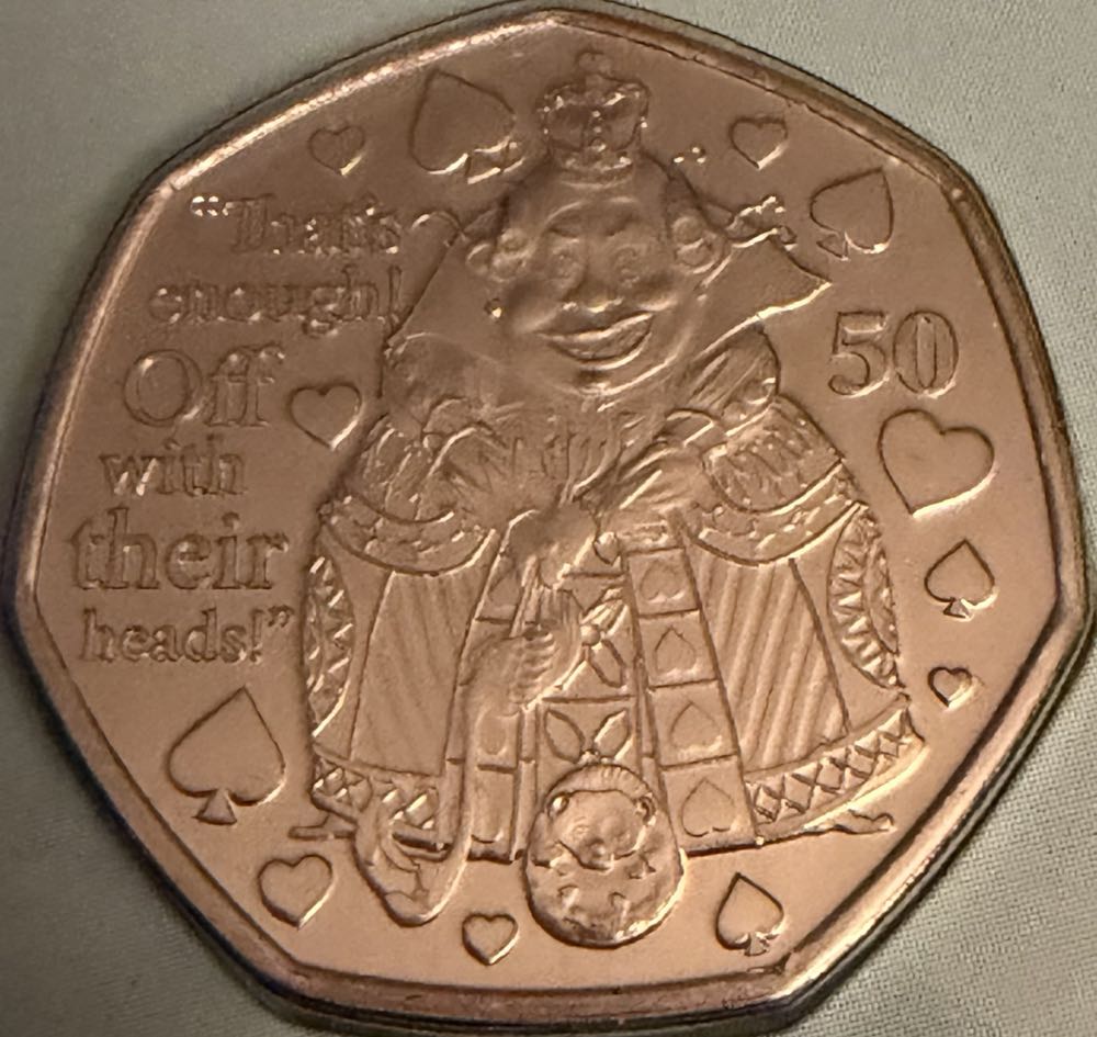 2022 Head Of The House Of Windsor 50p