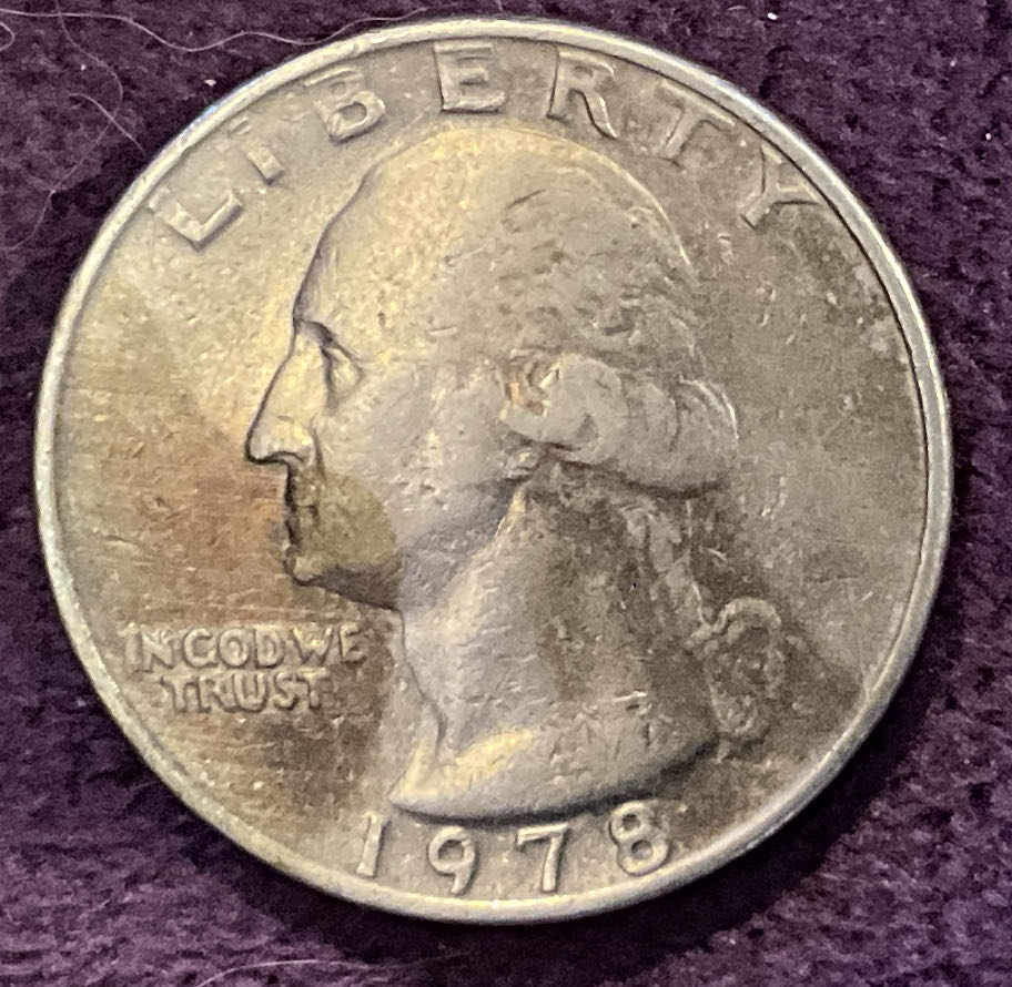 Quarter Washington 1978 1  coin collectible - Main Image 3