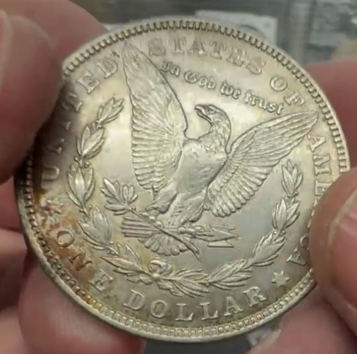 1921 Morgan Silver Dollar  coin collectible - Main Image 2