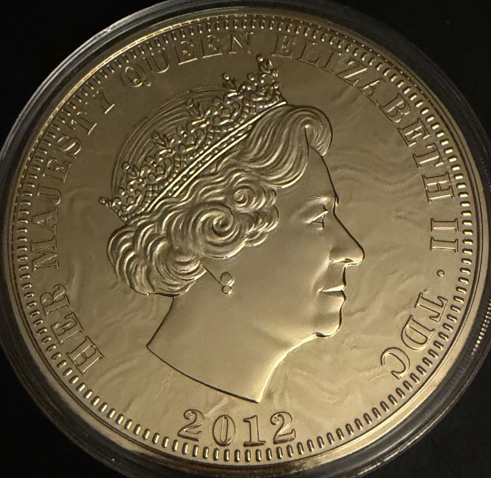2012 Diamond Jubilee Ten Crowns  coin collectible - Main Image 2