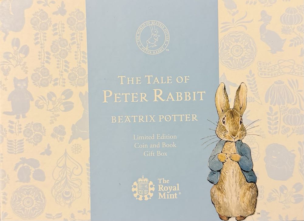 2017 Peter Rabbit 50p & Book  coin collectible - Main Image 2