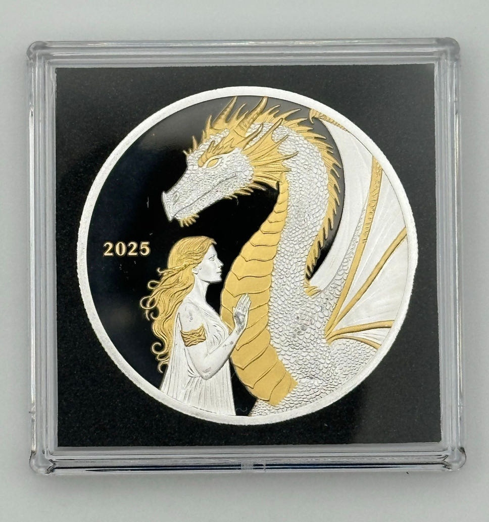 Rogue Island 2025 Dragon Master Multimetal  coin collectible - Main Image 2