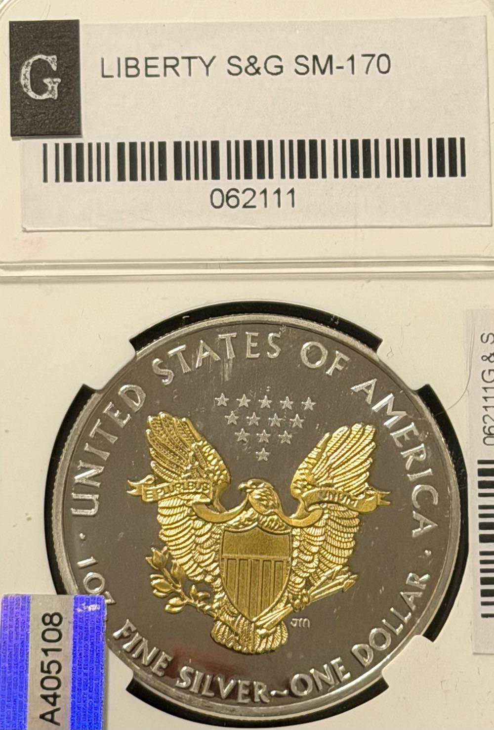 2013 Liberty Silver Dollar $1  coin collectible - Main Image 2