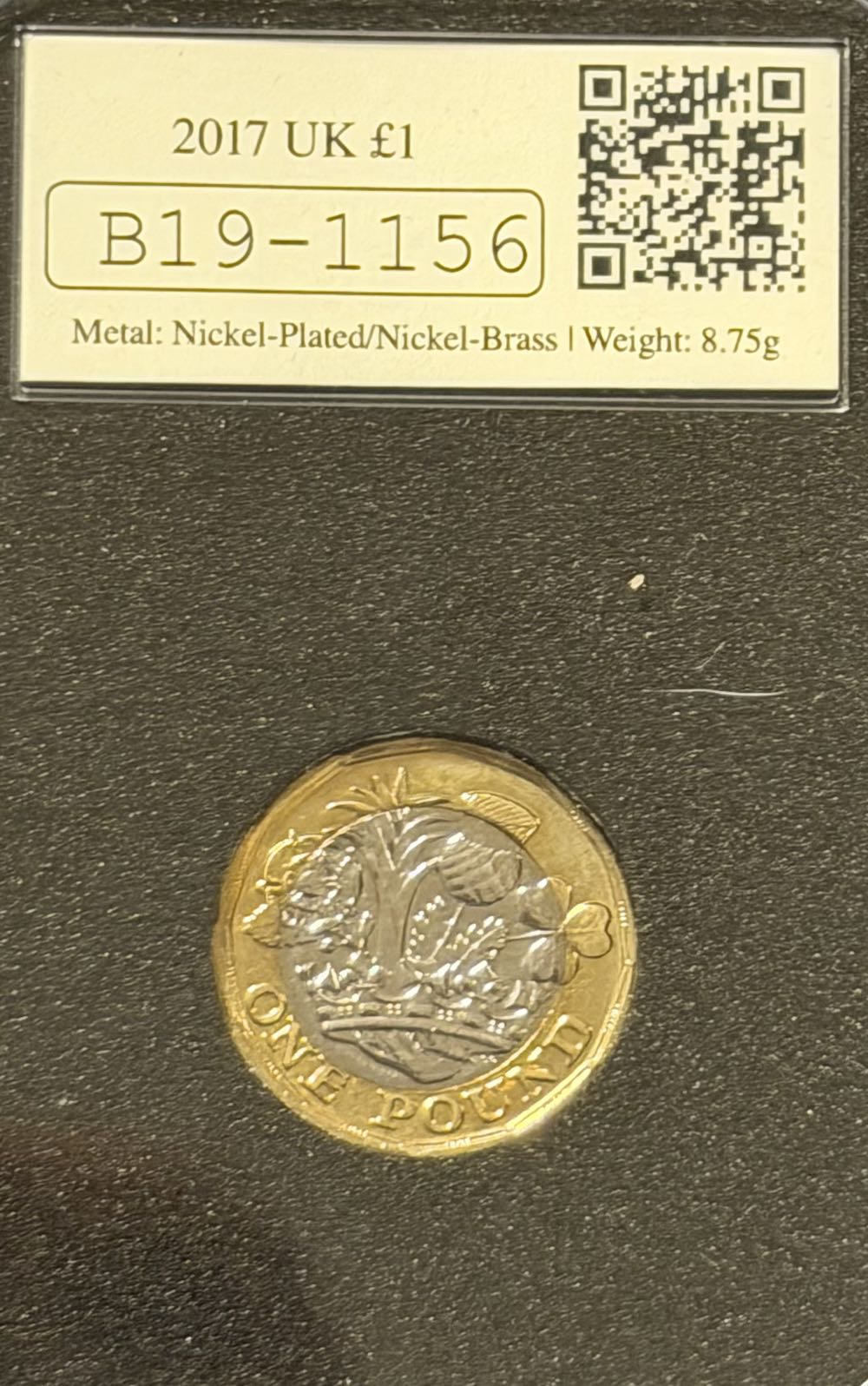 2017 Nations Of The Crown Datestamp £1  coin collectible - Main Image 2