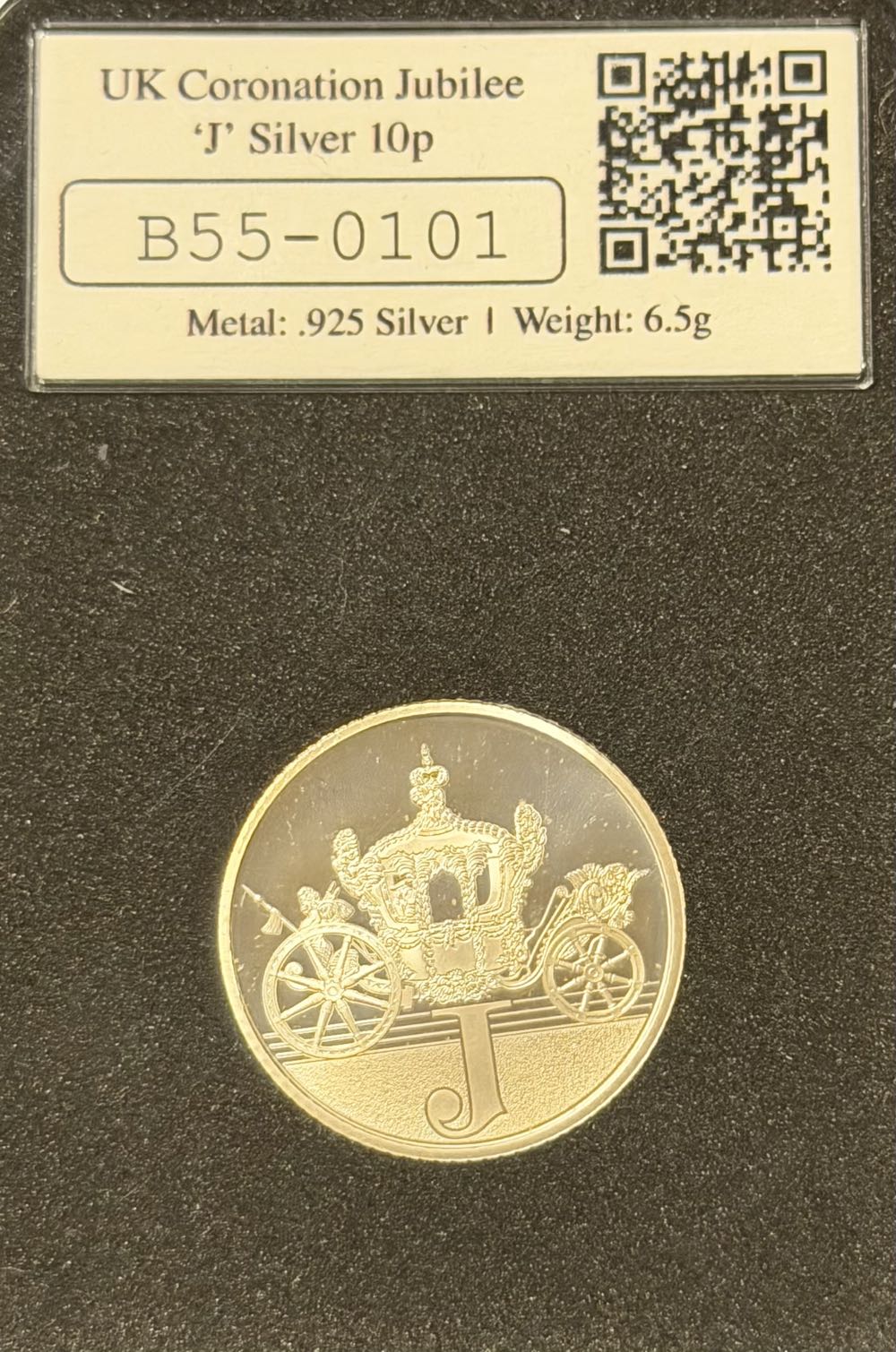 2018 Coronation Jubilee Datestamp 10p (2)  coin collectible - Main Image 2