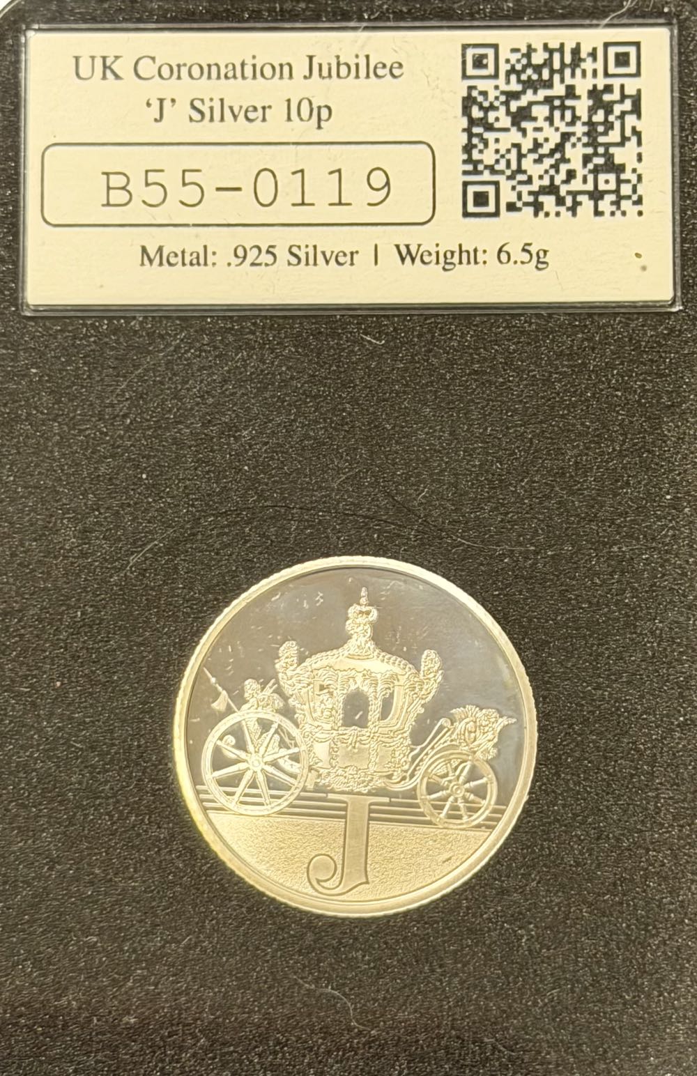 2018 Coronation Jubilee Datestamp 10p (3)  coin collectible - Main Image 2