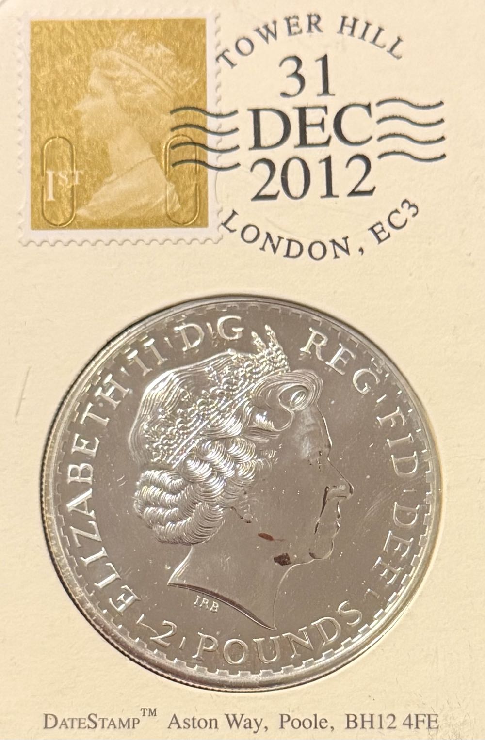 1975 Hamilton Mint 1 oz Silver Bar - ”A Child’s Christmas Memories” .999 Silver