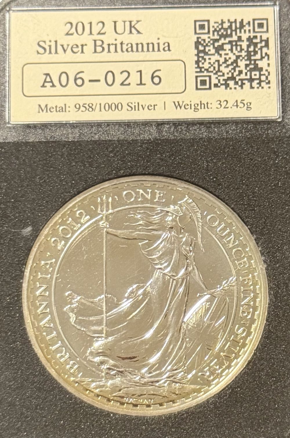 2012 Britannia Datestamp £2  coin collectible - Main Image 2