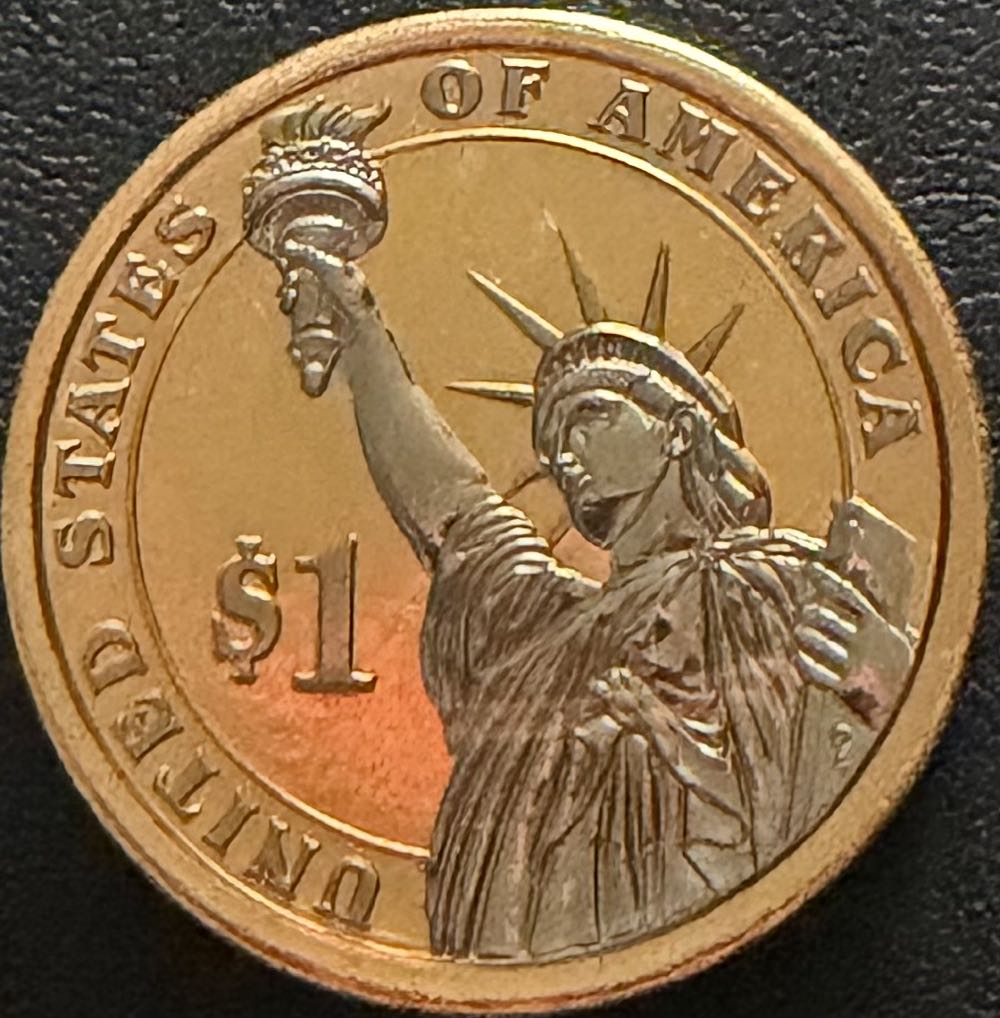 2007 President Warren G Harding $1  coin collectible - Main Image 2